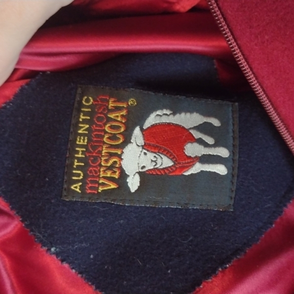 VINTAGE Size 8 Authentic Mackintosh Vestcoat - Picture 5 of 7